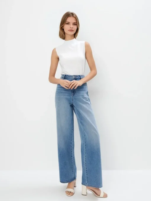 T-shirts, Tops|Blusen, Hemden>MOHITO LADIES` BLOUSE Creme