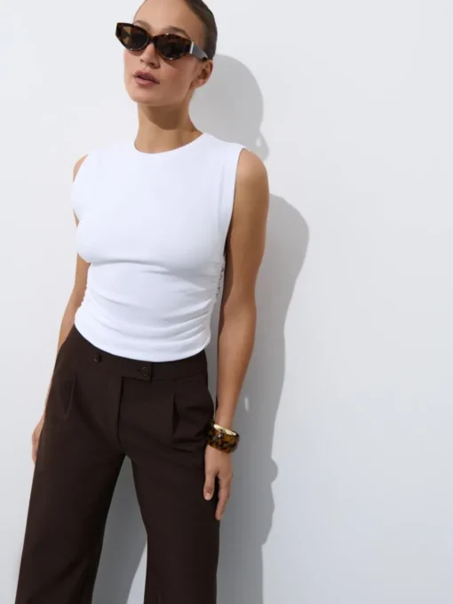 T-shirts, Tops>MOHITO LADIES` T-SHIRT Weiu00df