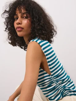 T-shirts, Tops>MOHITO LADIES` T-SHIRT Blau