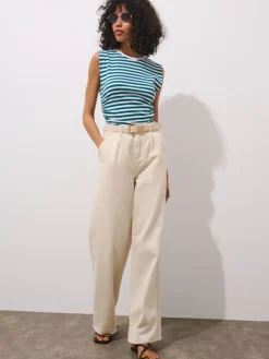 T-shirts, Tops>MOHITO LADIES` T-SHIRT Blau