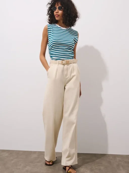 T-shirts, Tops>MOHITO LADIES` T-SHIRT Blau