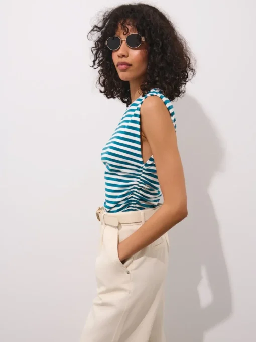 T-shirts, Tops>MOHITO LADIES` T-SHIRT Blau