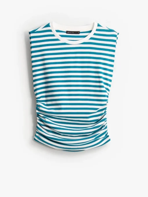 T-shirts, Tops>MOHITO LADIES` T-SHIRT Blau