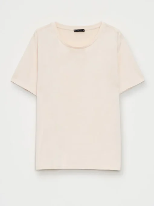 T-shirts, Tops>MOHITO LADIES` T-SHIRT Nude