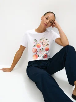 T-shirts, Tops>MOHITO LADIES` T-SHIRT Weiu00df