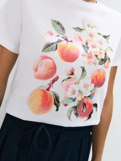 T-shirts, Tops>MOHITO LADIES` T-SHIRT Weiu00df