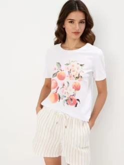 T-shirts, Tops>MOHITO LADIES` T-SHIRT Weiu00df