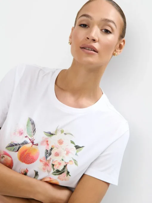 T-shirts, Tops>MOHITO LADIES` T-SHIRT Weiu00df