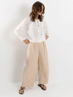 Blusen, Hemden>MOHITO Langarmshirt Weiu00df