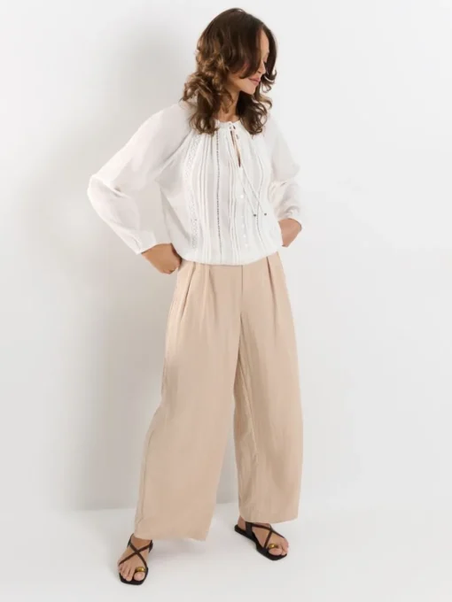Blusen, Hemden>MOHITO Langarmshirt Weiu00df