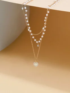 Schmuck></noscript>MOHITO Lange Halskette Mehrfarbig
