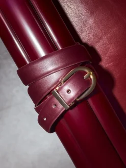 Gürtel|Premium Selection></noscript>MOHITO Ledergürtel Kastanienbraun