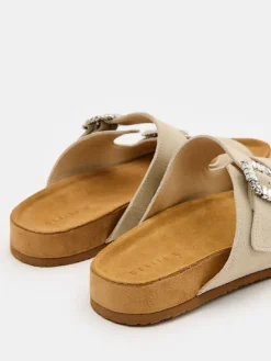 Premium|Entdecke Alles></noscript>MOHITO Lederpantoletten Beige