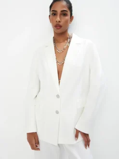 Anzüge|Blazer>MOHITO Lässig geschnittener Blazer Nude