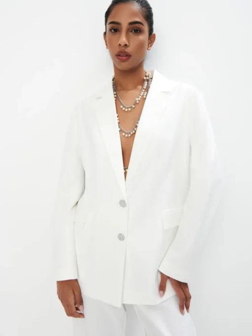 Anzüge|Blazer>MOHITO Lässig geschnittener Blazer Nude