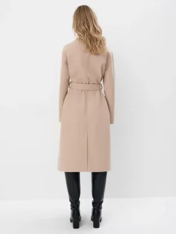 Jacken, Mäntel></noscript>MOHITO Mantel mit Taillenbund Beige