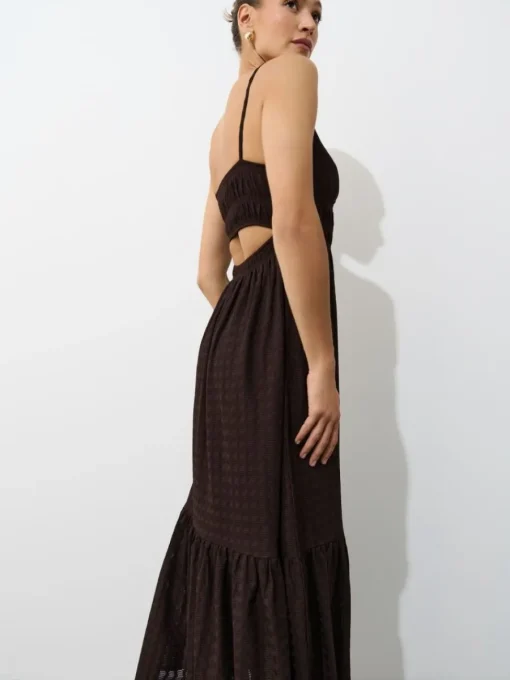 Coming Soon!>MOHITO Maxikleid Dunkelbraun
