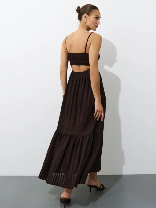 Coming Soon!>MOHITO Maxikleid Dunkelbraun