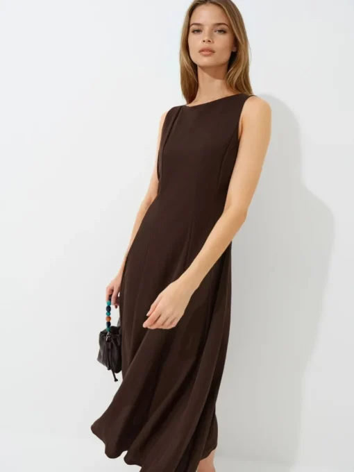 Coming Soon!>MOHITO Maxikleid Dunkelbraun