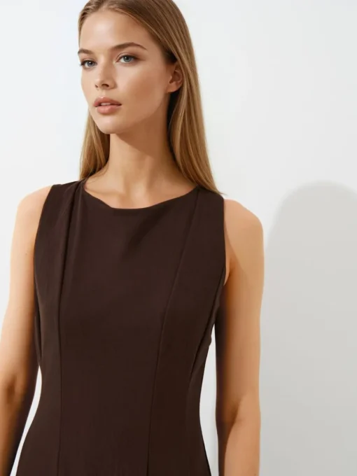 Coming Soon!>MOHITO Maxikleid Dunkelbraun