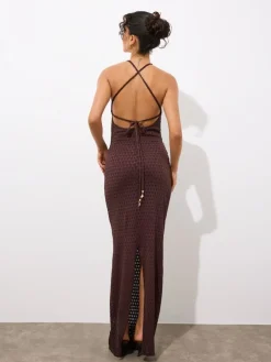 Kleider, Overalls|Entdecke Alles></noscript>MOHITO Maxikleid Dunkelbraun