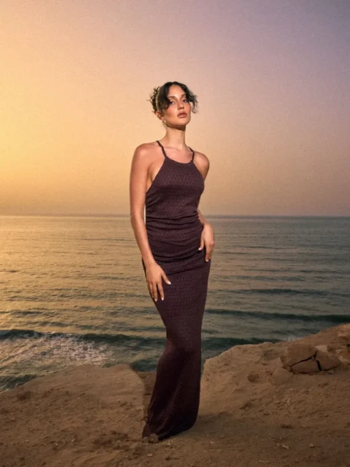 Kleider, Overalls|Entdecke Alles>MOHITO Maxikleid Dunkelbraun