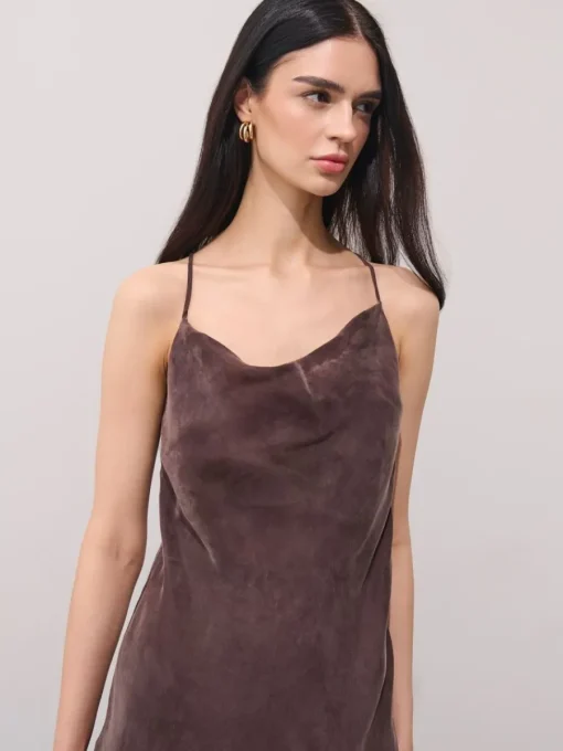 Kleider, Overalls|Entdecke Alles>MOHITO Maxikleid mit Trägern Dunkelbraun