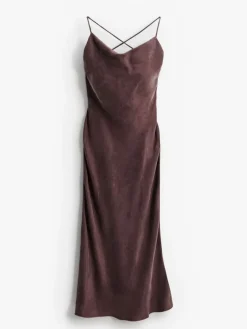 Kleider, Overalls|Entdecke Alles></noscript>MOHITO Maxikleid mit Trägern Dunkelbraun