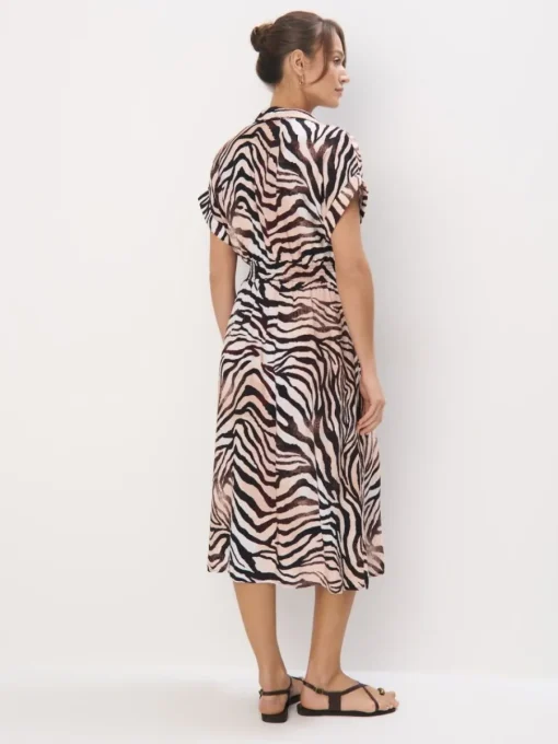 Bestsellers>MOHITO Midi-Hemdkleid Schwarz
