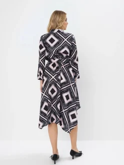 Midi, Maxikleider|Kleider, Overalls></noscript>MOHITO Midi-Hemdkleid Schwarz