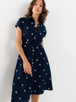 Kleider, Overalls|Entdecke Alles>MOHITO Midi-Hemdkleid Navy