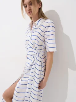 Kleider, Overalls|Entdecke Alles></noscript>MOHITO Midi-Hemdkleid Blau