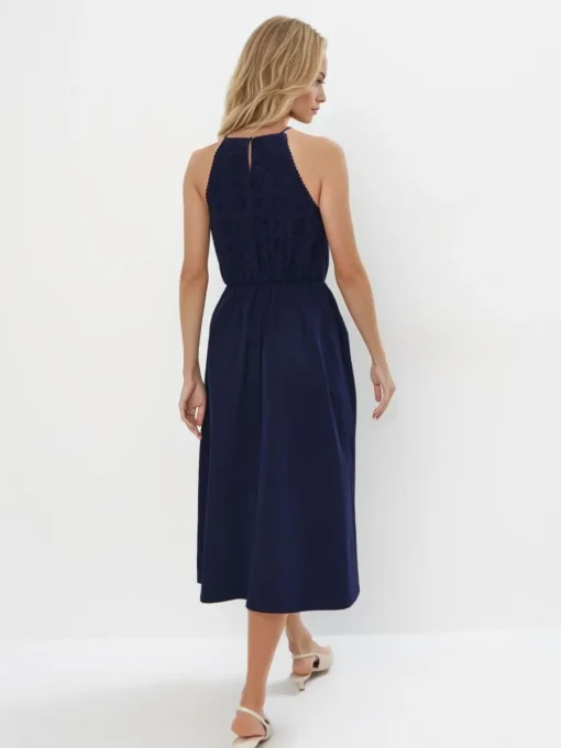 Frühlingskleider|Kleider, Overalls>MOHITO Midikleid Navy