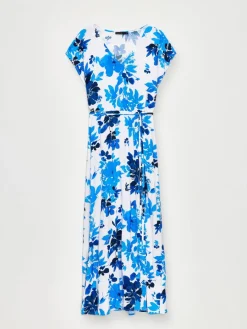 Bestsellers>MOHITO Midikleid aus Viskose Blau