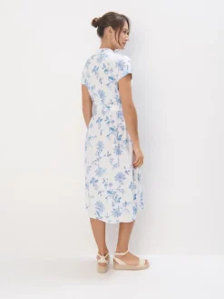 Bestsellers></noscript>MOHITO Midikleid aus Viskose Blau