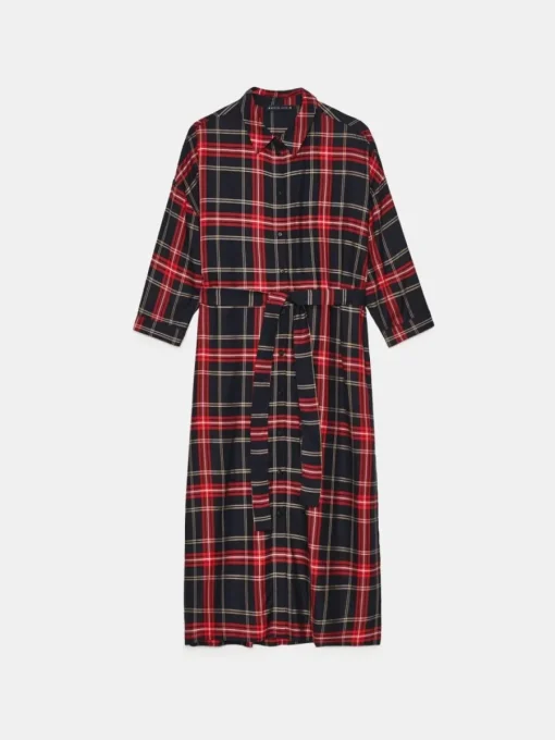 Midi, Maxikleider|Kleider, Overalls>MOHITO Midikleid aus Viskose Navy