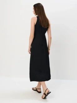 Frühlingskleider|Kleider, Overalls></noscript>MOHITO Midikleid aus Viskose Schwarz