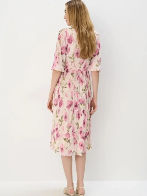 Kleider, Overalls|Entdecke Alles>MOHITO Midikleid mit Blumenmuster Nude
