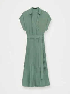 Kleider Für Hochzeitsgäste|Kleider, Overalls></noscript>MOHITO Midikleid mit Kuvert-Ausschnitt Grün