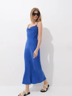 Bestsellers>MOHITO Midikleid mit Trägern Navy