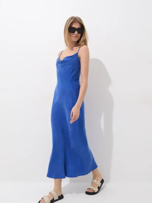 Bestsellers>MOHITO Midikleid mit Trägern Navy