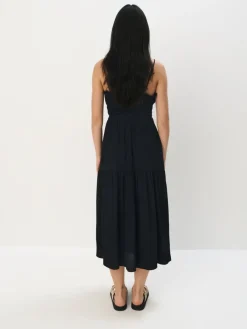 Frühlingskleider|Kleider, Overalls></noscript>MOHITO Midikleid mit Trägern Schwarz