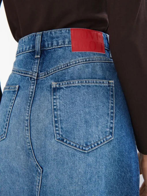 Röcke>MOHITO Midi-Rock aus Denim Blau
