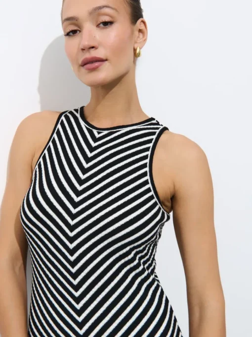 Bestsellers>MOHITO Midi-Strickkleid Schwarz
