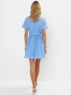 Bestsellers></noscript>MOHITO Mini-Hemdkleid Hellblau