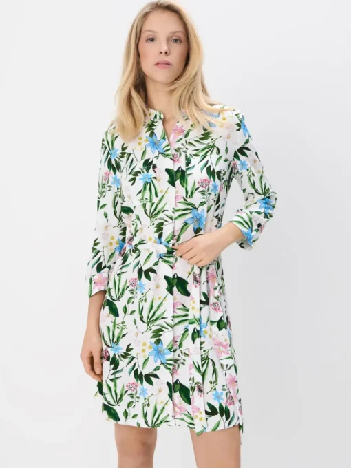 Minikleider|Kleider, Overalls>MOHITO Mini-Hemdkleid Weiu00df