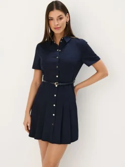 Minikleider|Kleider, Overalls>MOHITO Mini-Hemdkleid Navy