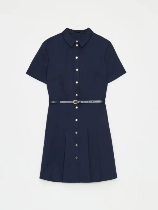 Minikleider|Kleider, Overalls>MOHITO Mini-Hemdkleid Navy