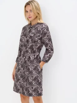 Minikleider|Kleider, Overalls>MOHITO Mini-Hemdkleid Braun