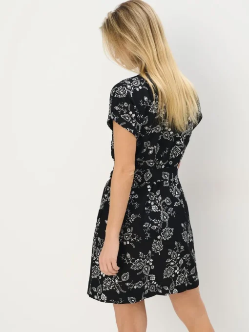 Frühlingskleider|Kleider, Overalls>MOHITO Mini-Hemdkleid Schwarz